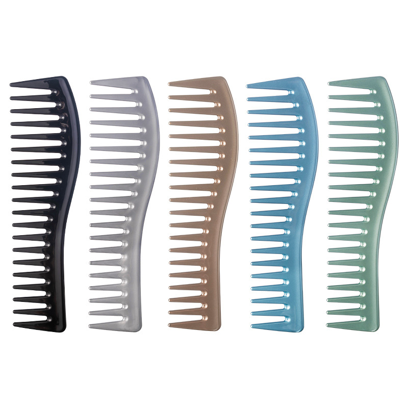 Detangling Wide Comb - Curved Shark Tooth Wide Tooth Comb,