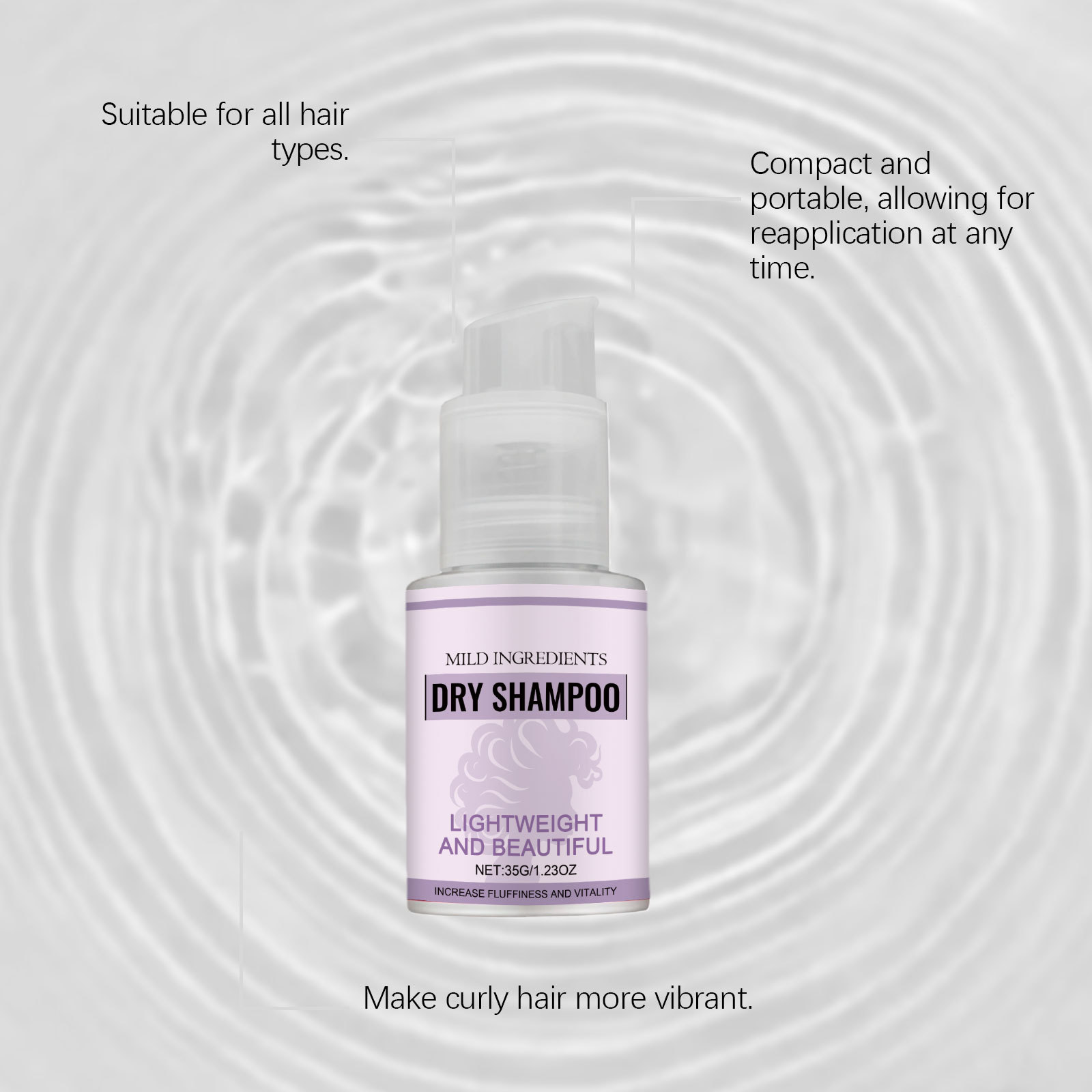 Portable Dry Shampoo Fast Oil  - Dry Shampoo Travel 评论和价格