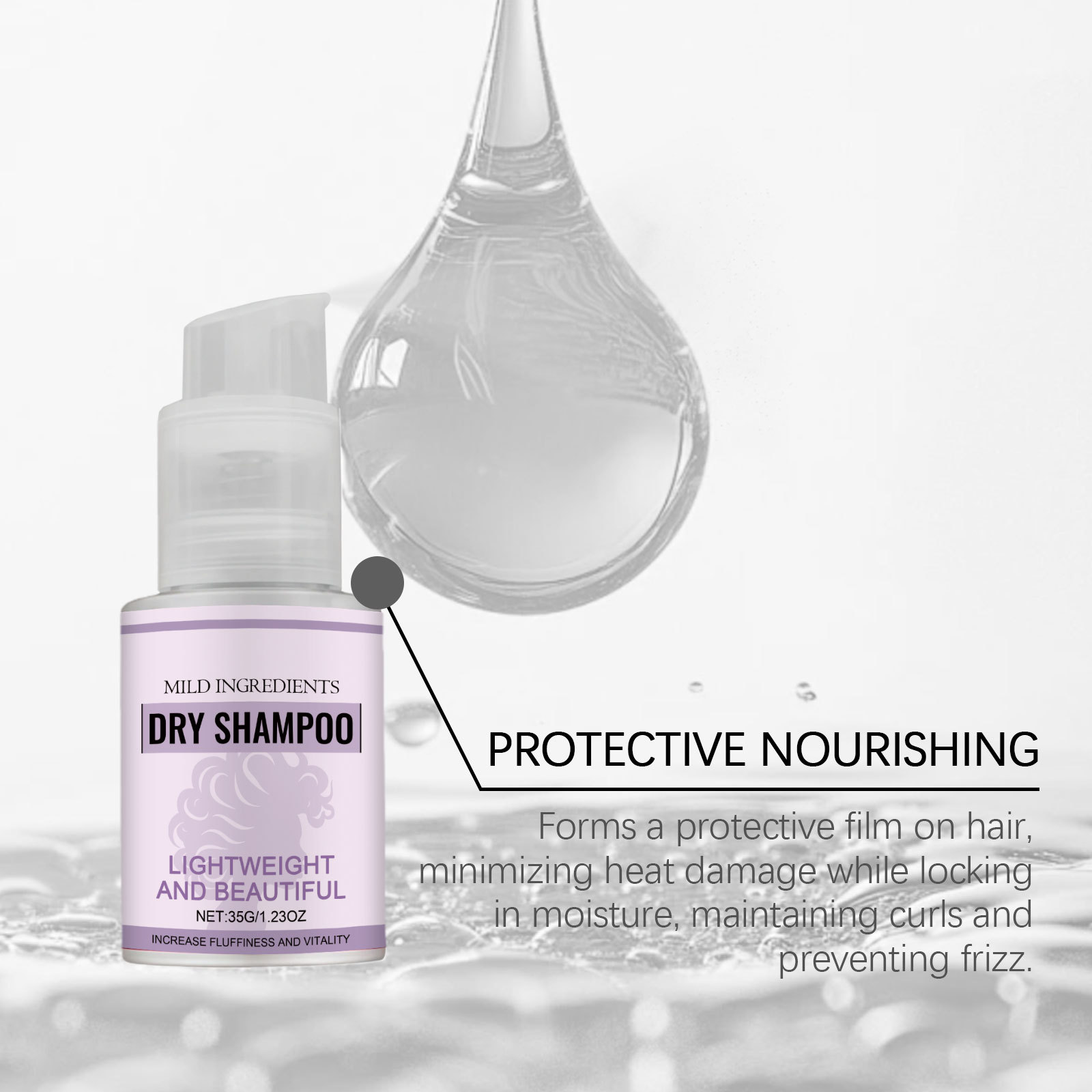Portable Dry Shampoo Fast Oil  - Dry Shampoo Travel 评论和价格