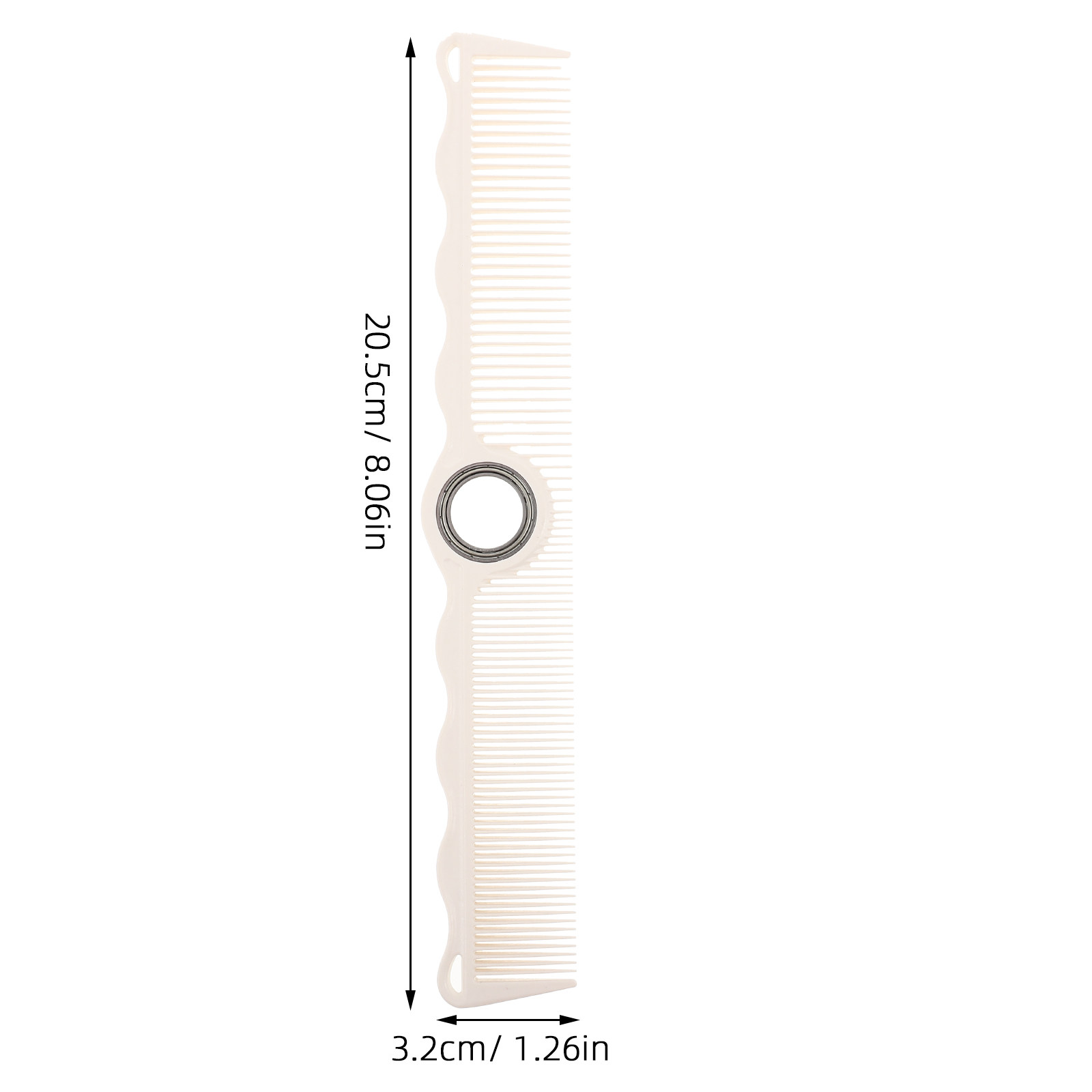 Rotatable Hair Comb for Barber - Detangling Wide Comb 评论和价格