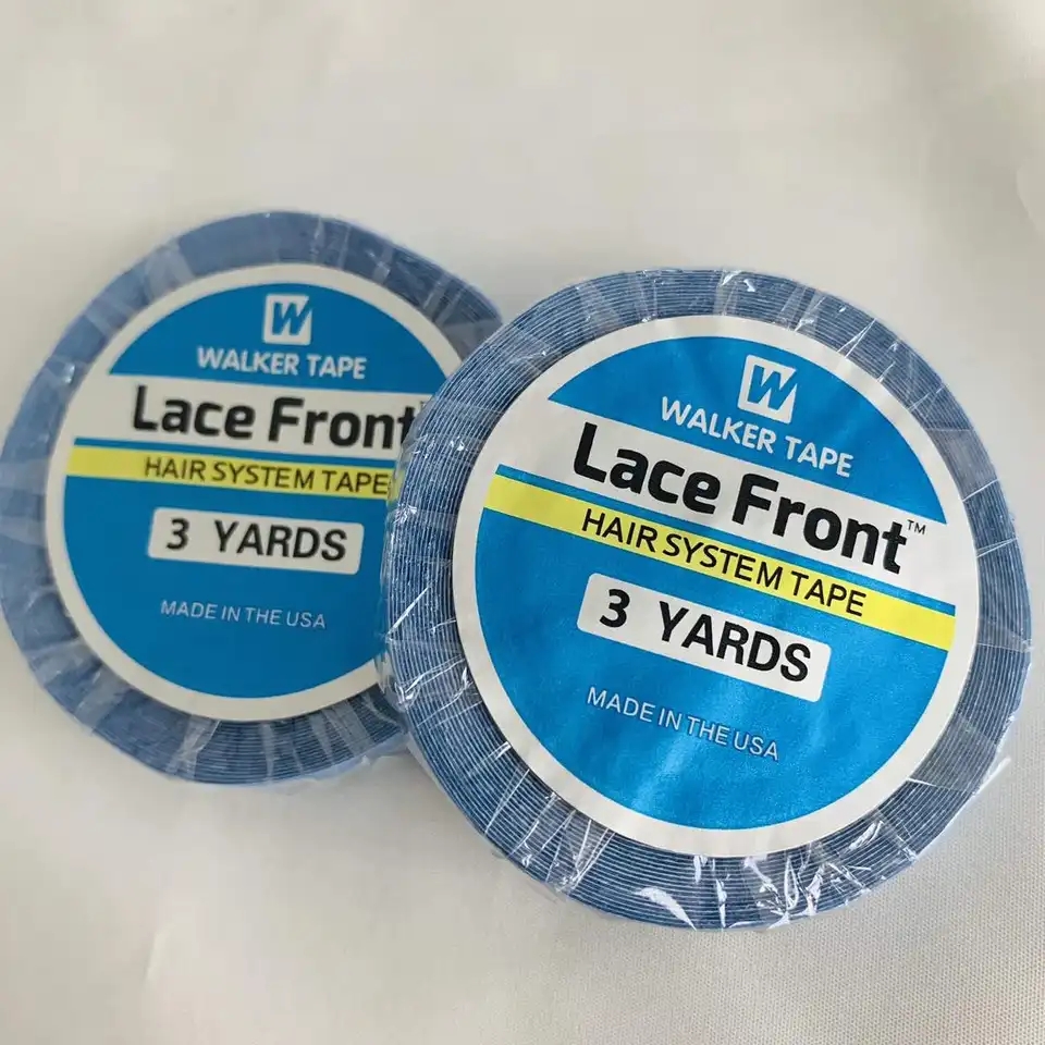 3yard 0.8cm front lace wig glu - Hair Extension Tape In 评论和价格