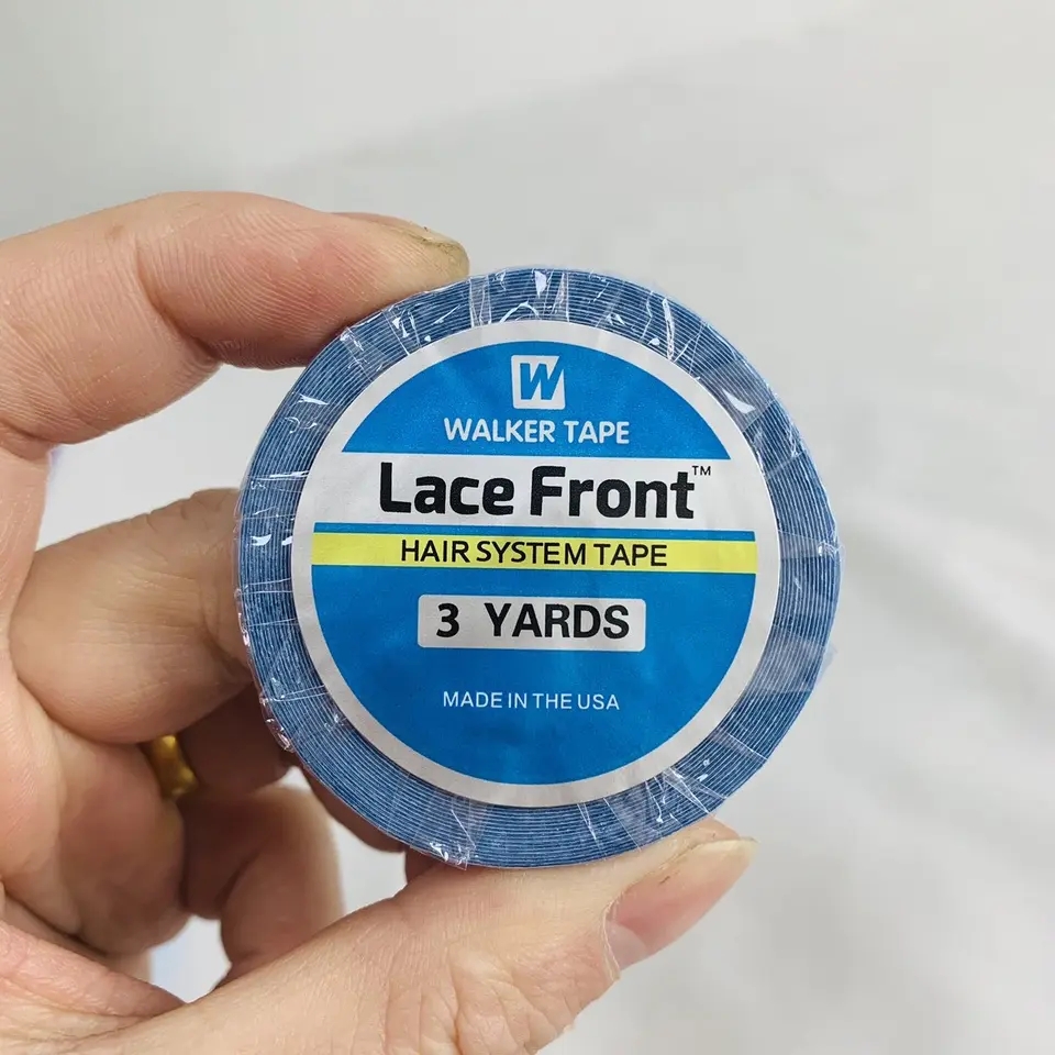 3yard 0.8cm front lace wig glu - Hair Extension Tape In 评论和价格