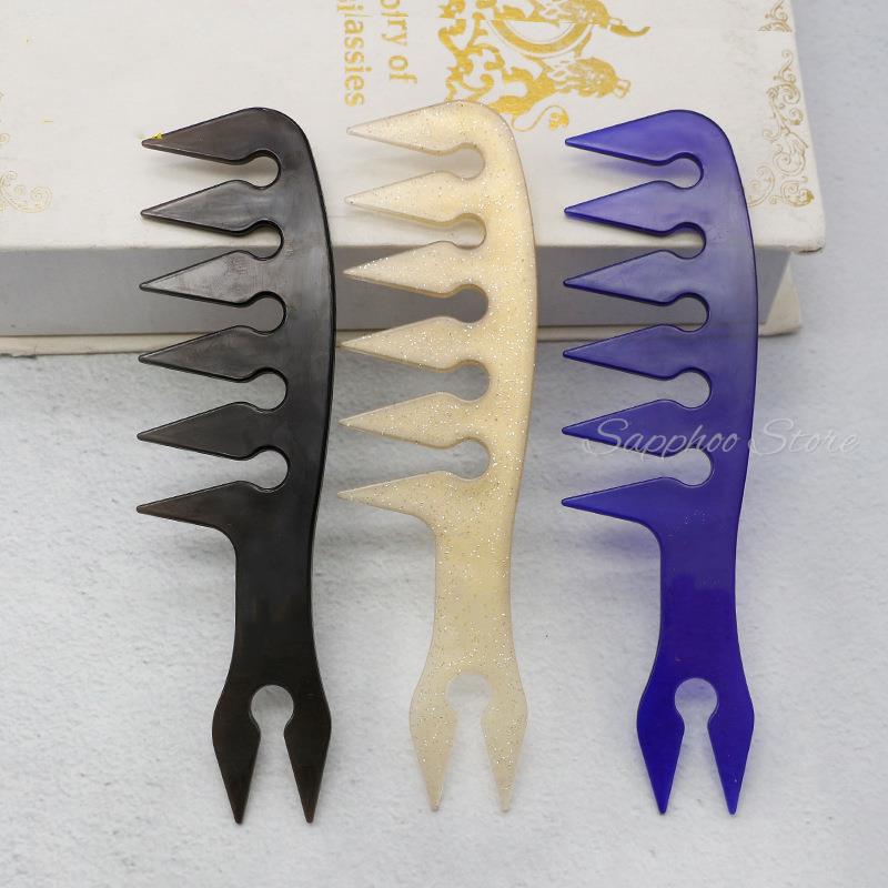 Barber New Oil Head Comb Aircr - Detangling Wide Comb 评论和价格
