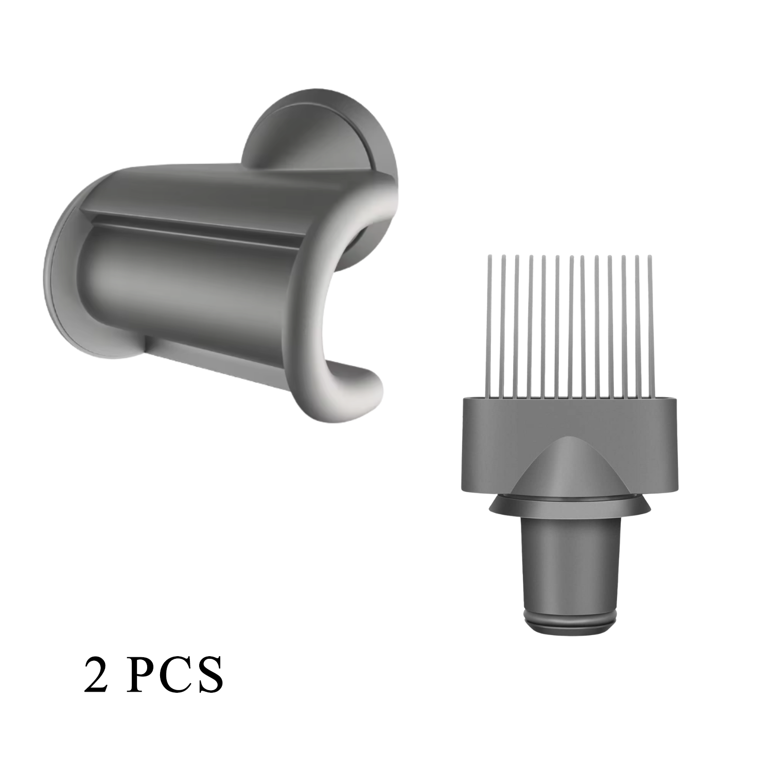 2 Pcs Magnetic Set: Upgraded W - Detangling Wide Comb 评论和价格