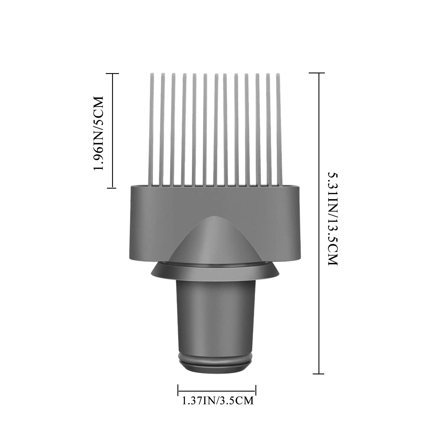 2 Pcs Magnetic Set: Upgraded W - Detangling Wide Comb 评论和价格