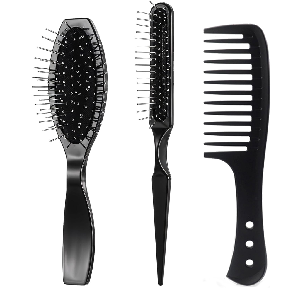 Wig Brush Set,  Loop Wig Brush - Detangling Wide Comb 评论和价格