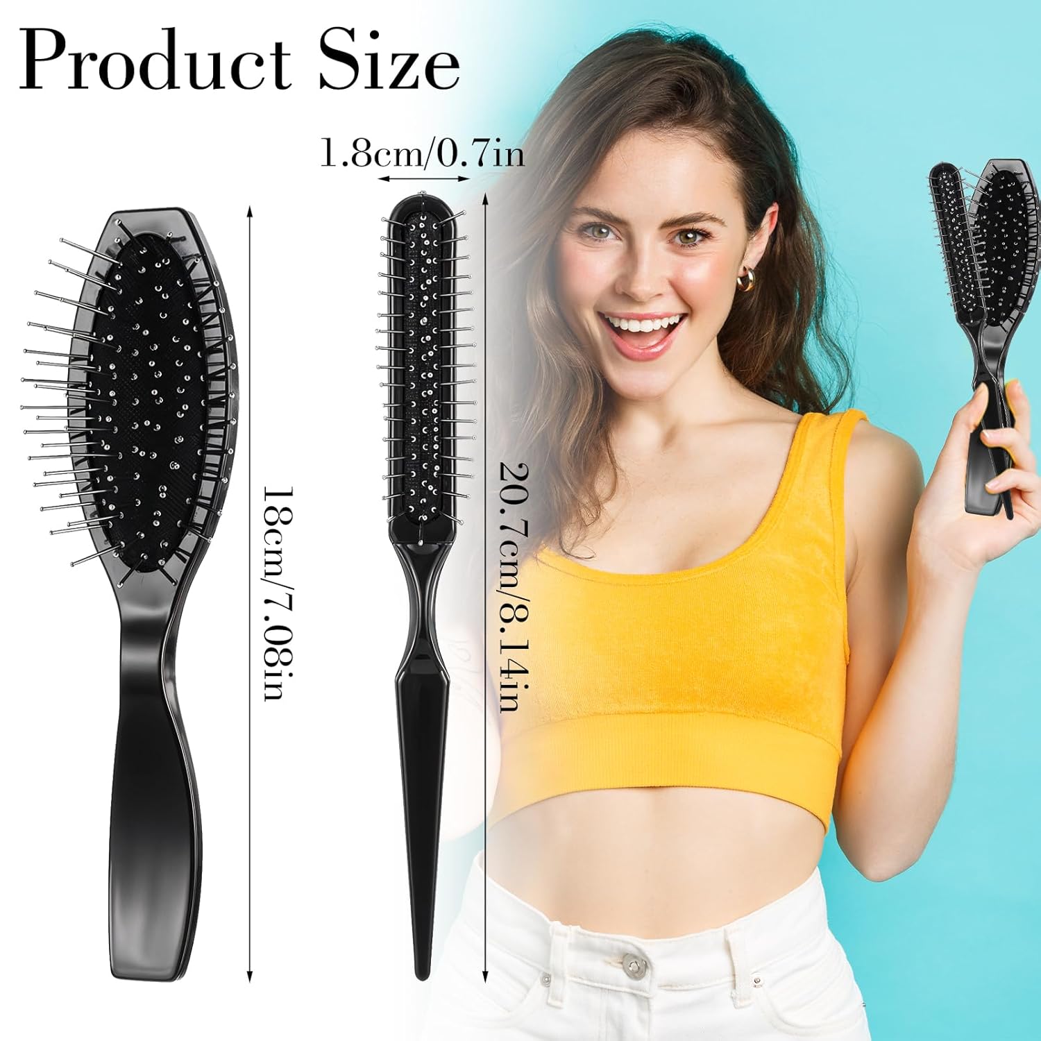 Wig Brush Set,  Loop Wig Brush - Detangling Wide Comb 评论和价格