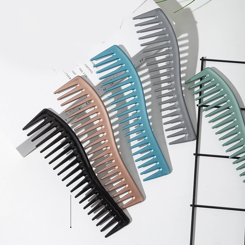 Curved Shark Tooth Wide Tooth  - Detangling Wide Comb 评论和价格