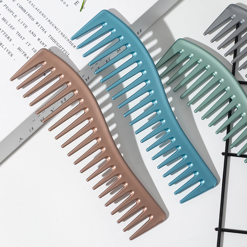 Curved Shark Tooth Wide Tooth  - Detangling Wide Comb 评论和价格