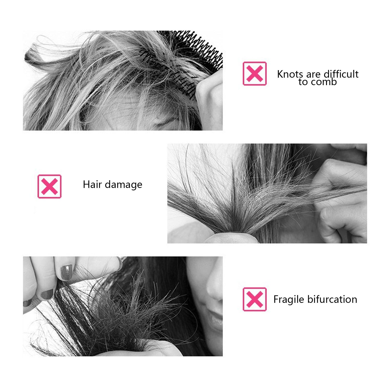 5pcs Peach Hyaluronic Acid Hai - Hair Care Honey 评论和价格